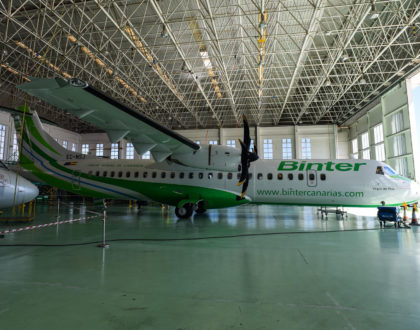 EL NUEVO AVIÓN ATR 72 – 600 DE BINTER INCORPORA LOS ÚLTIMOS AVANCES EN NAVEGACIÓN