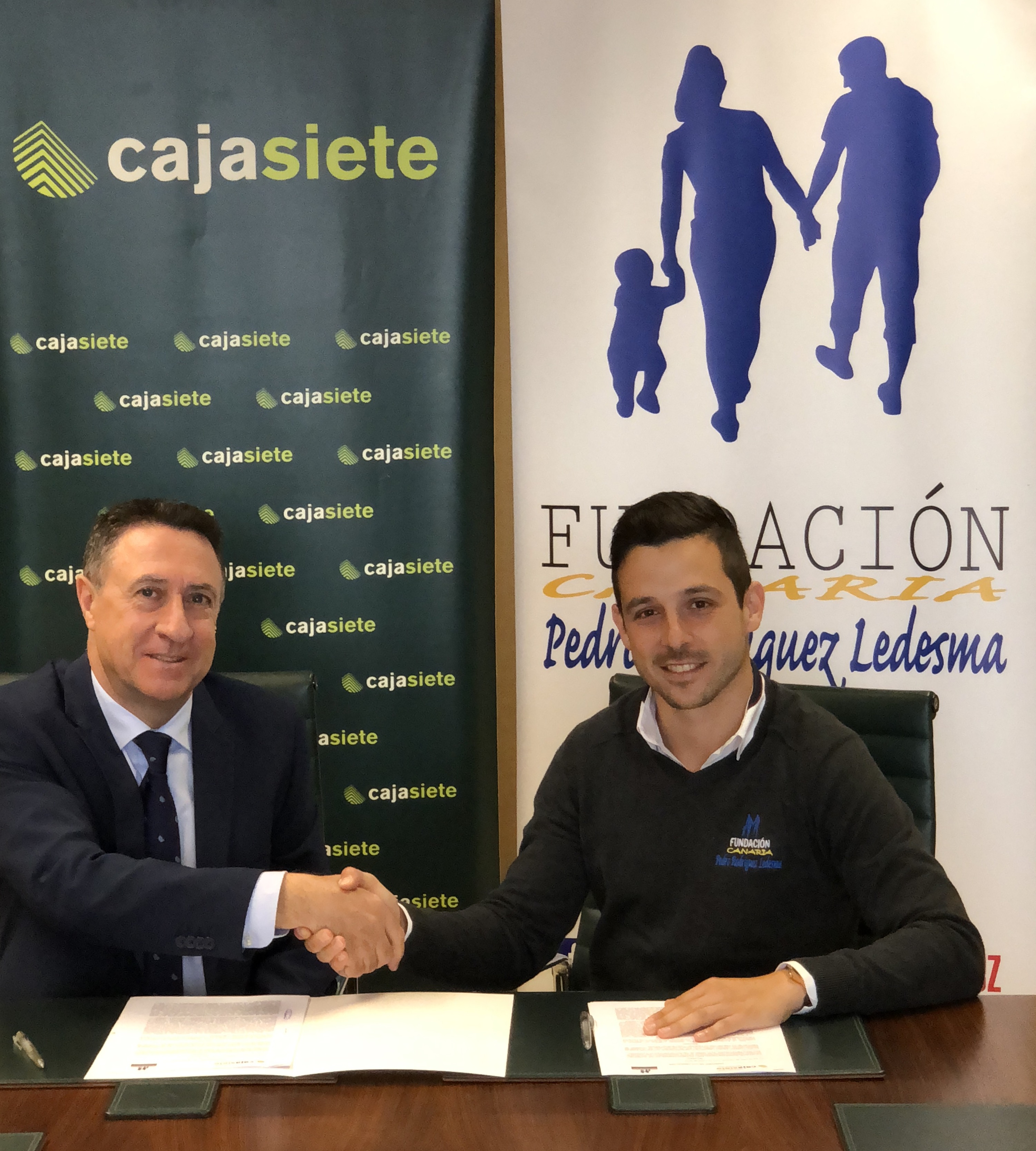 Renovado el acuerdo entre las fundaciones Cajasiete-Pedro Modesto Campos y Pedro Rodríguez Ledesma