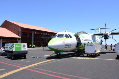 Binter establecerá cuatro nuevas frecuencias regulares entre Tenerife y El Hierro de fin de semana